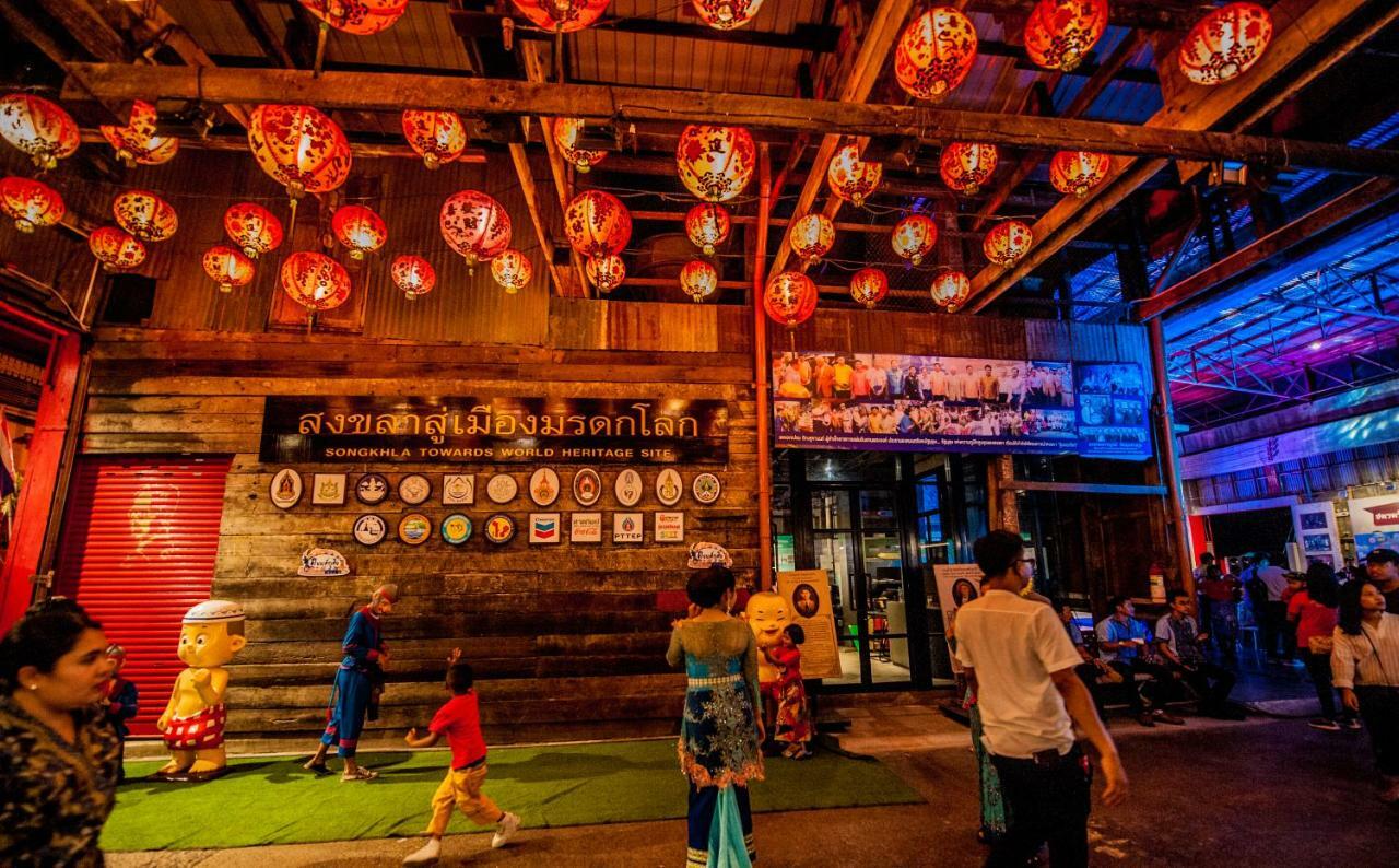 สงขลาแต่แรก แอนทีค โฮเท็ล Songkhla Tae Raek Antique Hotel Exterior foto