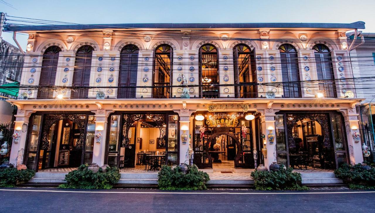สงขลาแต่แรก แอนทีค โฮเท็ล Songkhla Tae Raek Antique Hotel Exterior foto